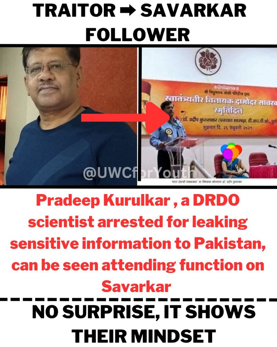 UWCforYouth's tweet photo. Traitorship is a form of worship for the BJP-RSS since India's freedom struggle!
#ExposeBJPRSS https://t.co/SF7oXxvKrm