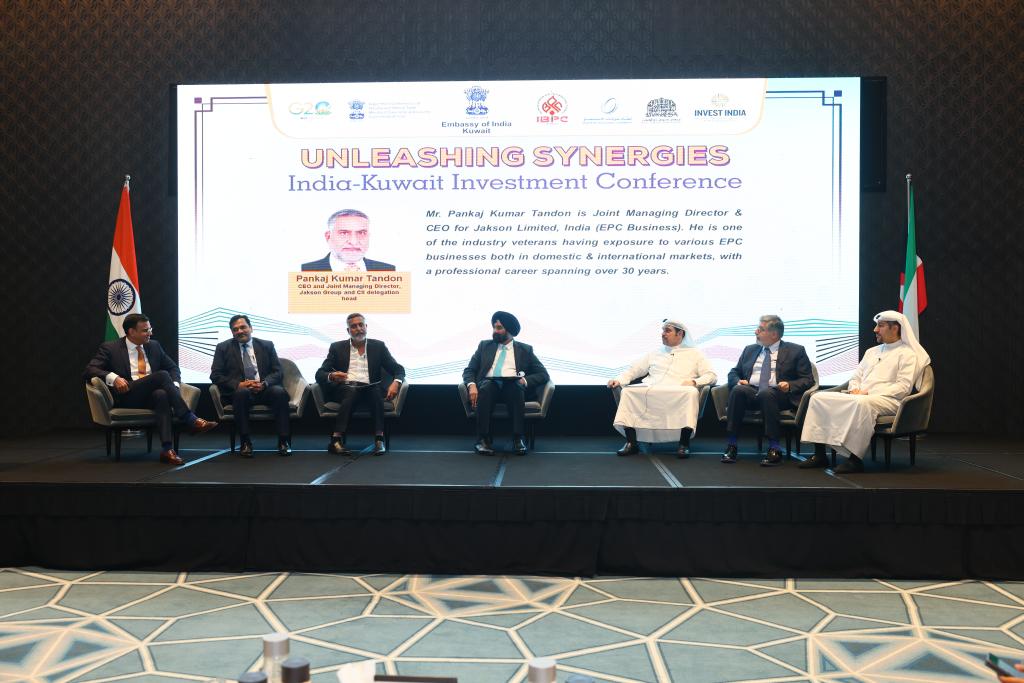indembkwt's tweet photo. Embassy of India in Kuwait organised an #India-Kuwait Investment Conference’  today. The seminar highlighted the immense potential for investments from India to Kuwait, including showcasing success stories of Kuwaiti investments in India in hospitality and steel sectors. https://t.co/eopaqOGyzU