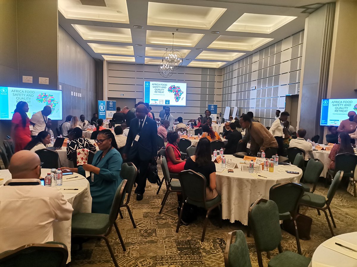 Agricday's tweet photo. #WFP is ensuring that more than half of nutritious food products requirements are procured within #Africa. @WFP food safety and quality team in Africa is promoting a local sourcing policy through technical engagement with the local manufacturers.
A Retreat held in #Ghana. https://t.co/I8a2Evq5Ph