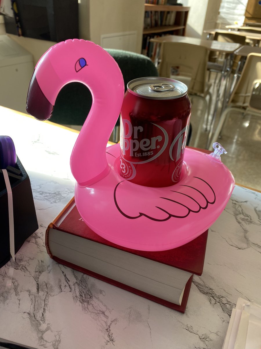 Thanks @MHSTrentSherman and @cdoyleMHS  for the super cool drink floaty for #TeacherAppreciationWeek !