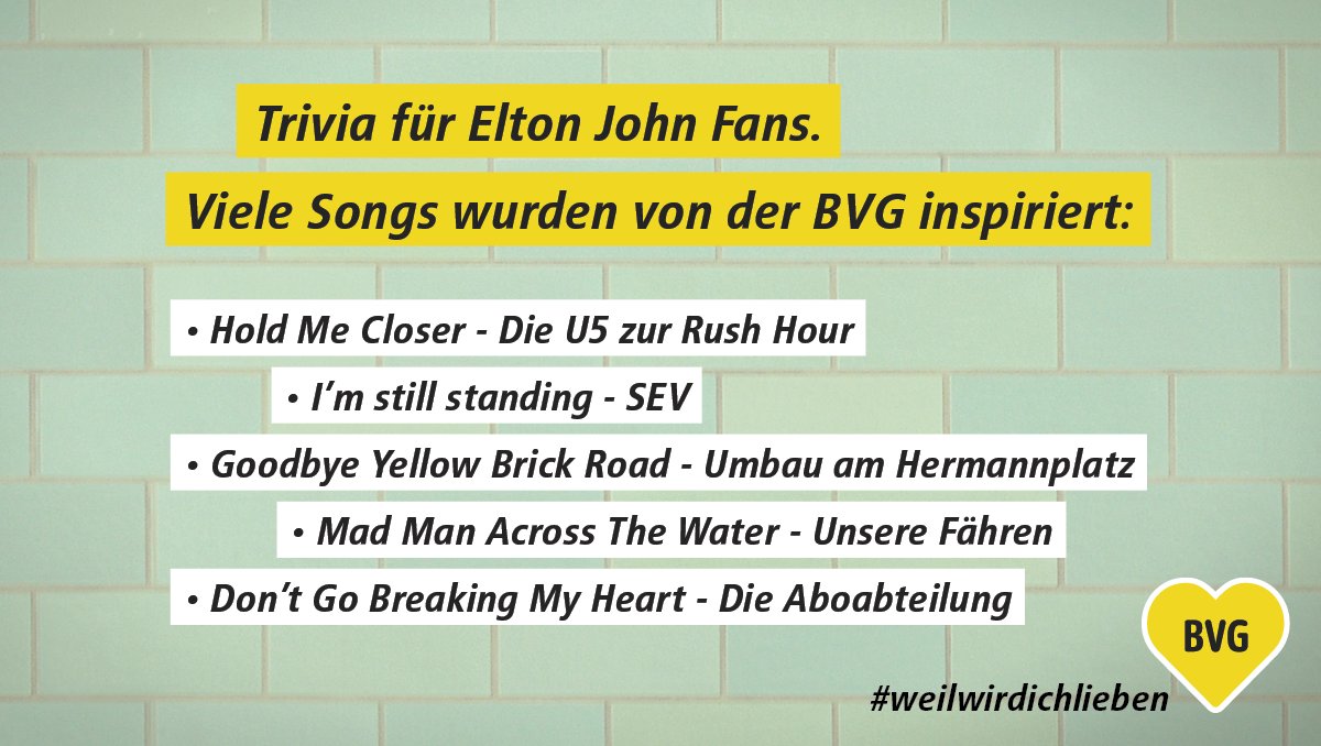 Damit könnt ihr diese Woche bei den Konzerten angeben.