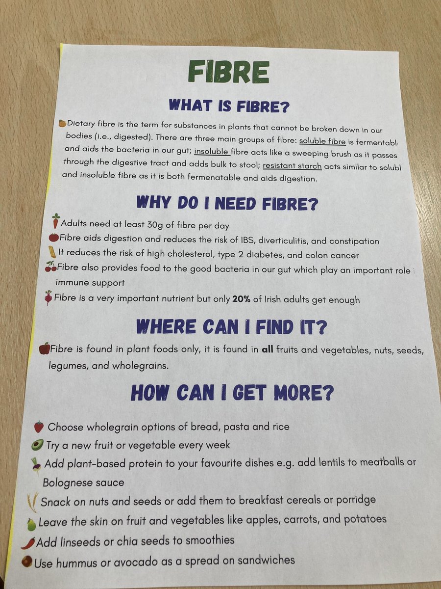 Nutrition &amp; Hydration Week 2023, St Mary’s Hospital.
Great staff engagement today! This year’s theme is Fibre.🍓🍇🥒🌽🥕