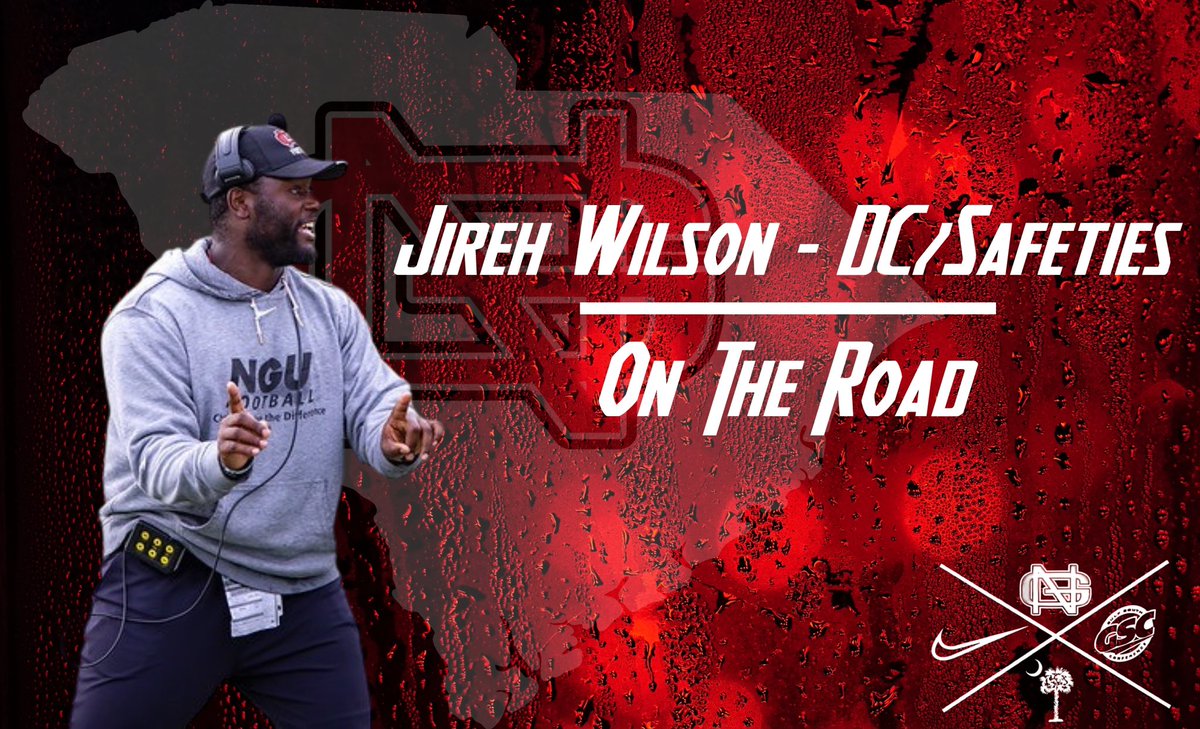 NGUFootball1's tweet photo. ‼️ Be on the lookout as more of our coaches hit the road in the Palmetto State this week‼️

#LayTheBrick | #CRU24DERS https://t.co/LG3qpf5Ue2
