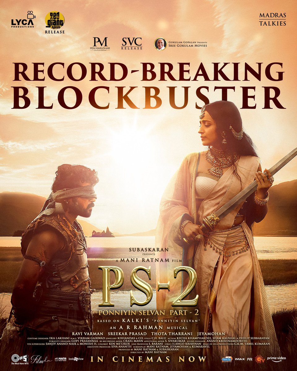 MoviesSingapore's tweet photo. #PonniyinSelvan2 / #PS2 continues to put up a very impressive performance at Shaw Theatres Singapore 🇸🇬 

In last week Top 10 Movies, 
It’s at the 3rd position just behind #GuardiansOfTheGalaxyVol3 &amp; #TheSuperMarioBrosMovie 

Phenomenal for a Tamil movie 👌 🔥 https://t.co/ApZKUycJIE
