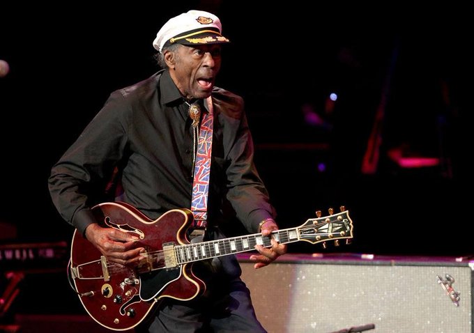 Chuck Berry.  Photo by Joshua Gunter