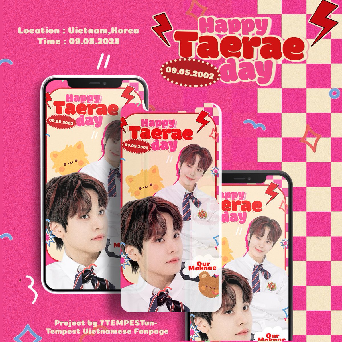 7TEMPESTvn's tweet photo. 「𝙸𝙽𝚂𝚃𝙰𝙶𝚁𝙰𝙼 𝚂𝚃𝙾𝚁𝚈 𝙰𝙳𝚂 𝙵𝙾𝚁 𝚃𝙴𝙼𝙿𝙴𝚂𝚃 𝚃𝙰𝙴𝚁𝙰𝙴 」
 𝙃𝘼𝙋𝙋𝙔 𝙏𝘼𝙀𝙍𝘼𝙀 𝘿𝘼𝙔
📷Time : 09/05/2023
📷Location : Vie - Kor   
Nếu mọi người thấy những chiếc ads xinh xắn này đừng quên tag 7TEMPESTvn nhé !  
#템페스트 #태래 #TAERAE #TEMPEST https://t.co/kJ9qkbpJzP