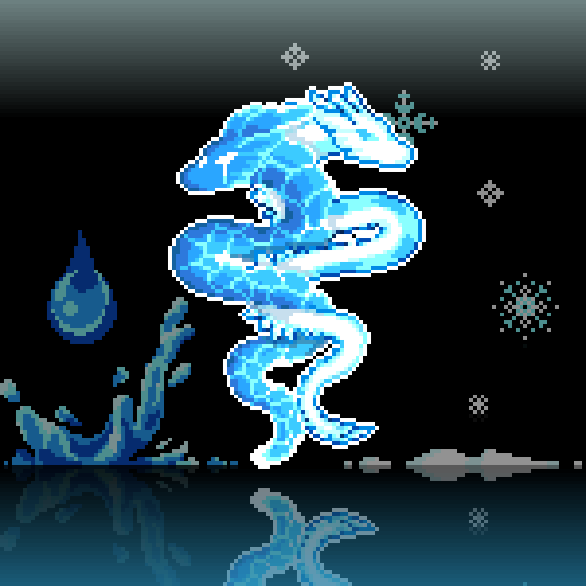 MarioGa87512515's tweet photo. Aaand, these are the last dragons!
I hope you like them ^^

(I'll be making more ofc, They're too fun to draw :p)
#pixelart #pixelartist #pixelartwork #dragon #fantasy #fantasydragon #fantasyart https://t.co/XIMBpsnfwT