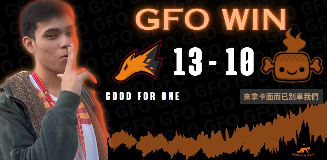 gfoval's tweet photo. GGWP told you we'd bounce back.

Now off to TukangEsports. 🖤🧡 https://t.co/xu31ttSYqp