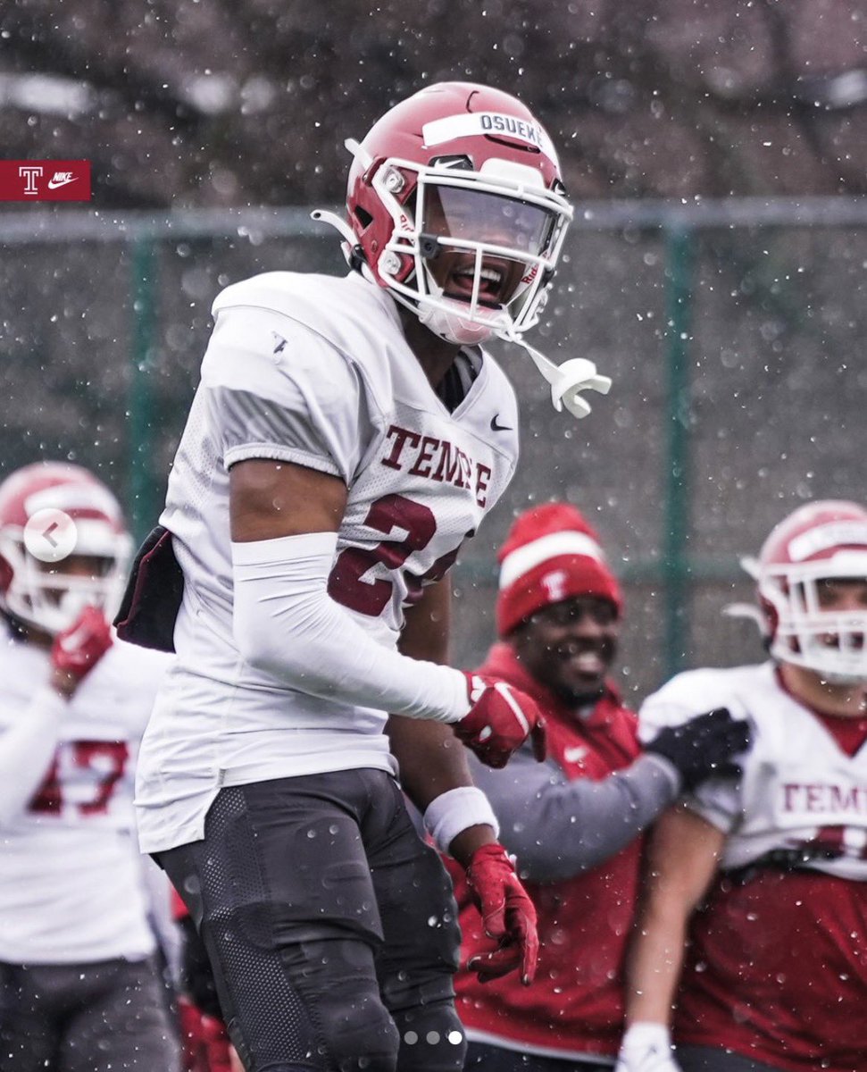 kendanielsjr_'s tweet photo. #AGTG Blessed to receive another D1 offer from  Temple University Thanks to God, my parents, Coach McCain, Coach Bam , Coach Brice , Coach Privv, Coach Rio and my teammates 🖤 #BACCCEND https://t.co/1WItdiex7v