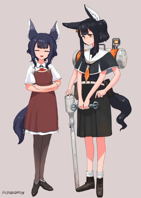 最近描いた立ち絵②