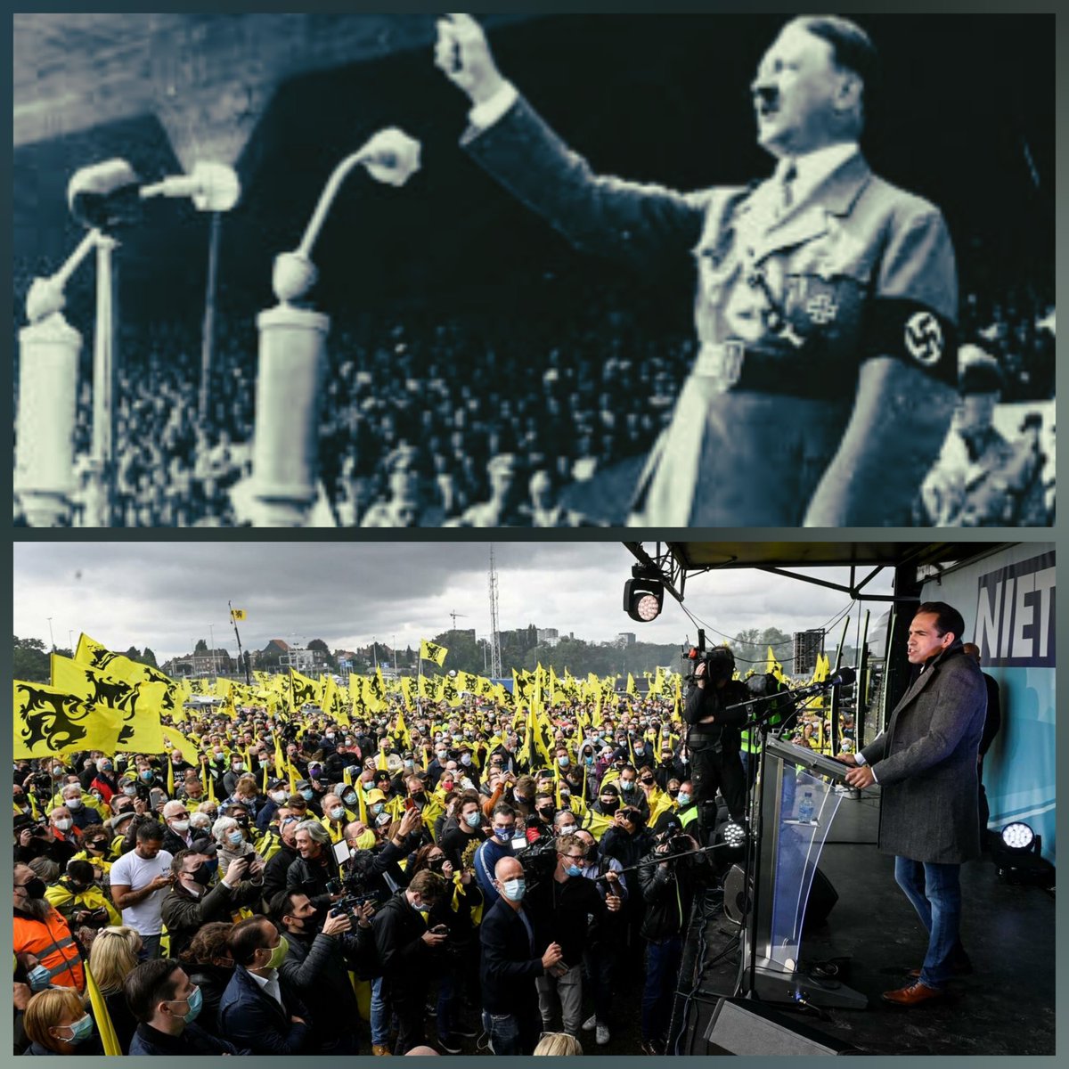 DMaestroo's tweet photo. @tomvangrieken @JoostVDC Hoe het begon (1940)
Hoe het nu is (2023) https://t.co/Jx1AbMNEVp