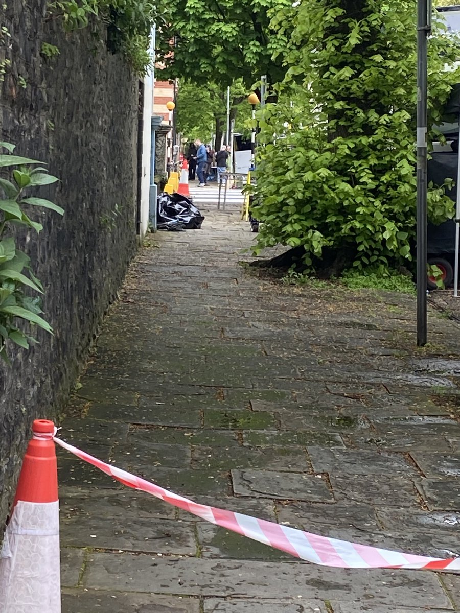 Zebra crossing wasn’t there pre-filming