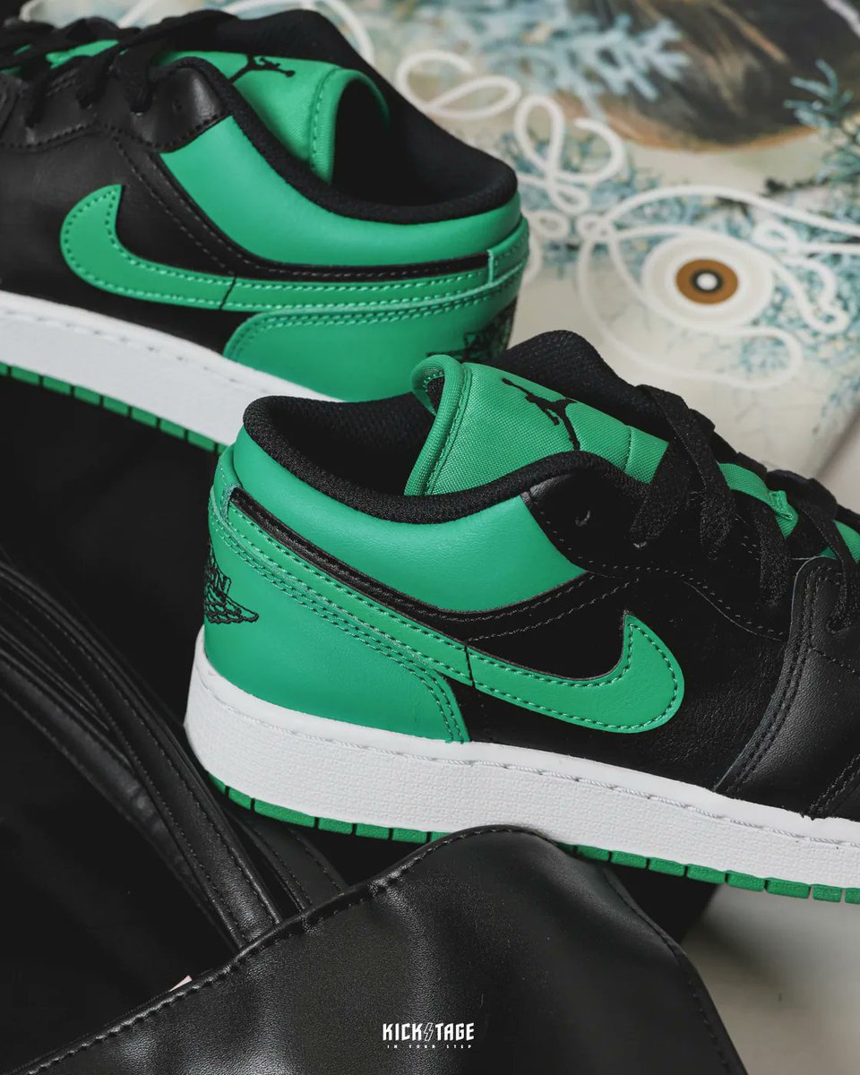 tenislinks's tweet photo. 🆕 Lançamento: 
🍀 Em tamanhos menores.
 
Jordan 1 Low "Lucky Green"
 Tamanhos: 34 ao 38BR

Agora, na Nike: https://t.co/VUG7JurwLn https://t.co/mXiDcta1de