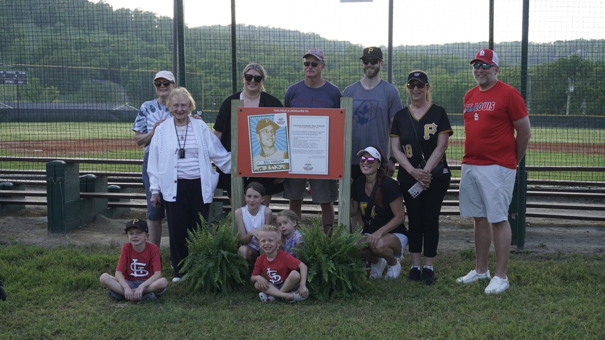 ChipFontanazza's tweet photo. Great weekend getting to spend time at the historic Sho-Me Baseball Camp in Reeds Spring, Missouri!

It was also an honor to witness the field dedication for Bill Virdon. A former Rookie of the Year and 2x Manager of the Year in the MLB. https://t.co/7fhx8x04ZL