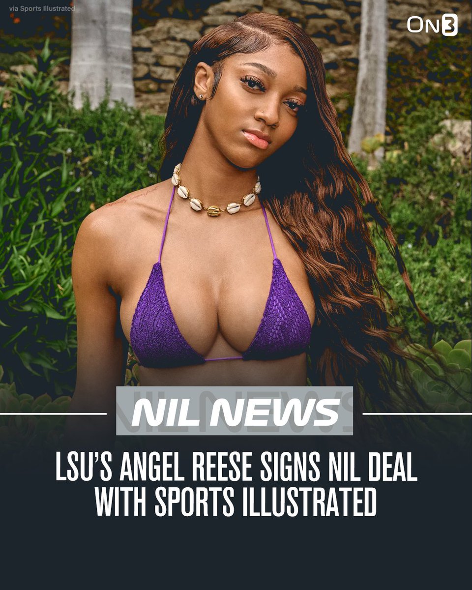 LSU's Angel Reese has signed an NIL deal to join this year's SI Swimsuit edition. Reese and Livvy Dunne are the only two college athletes to ever be featured in the swimsuit issue. She has a $1.4 million On3 NIL Valuation. Story from @Pete_Nakos96: on3.com/nil/news/angel…