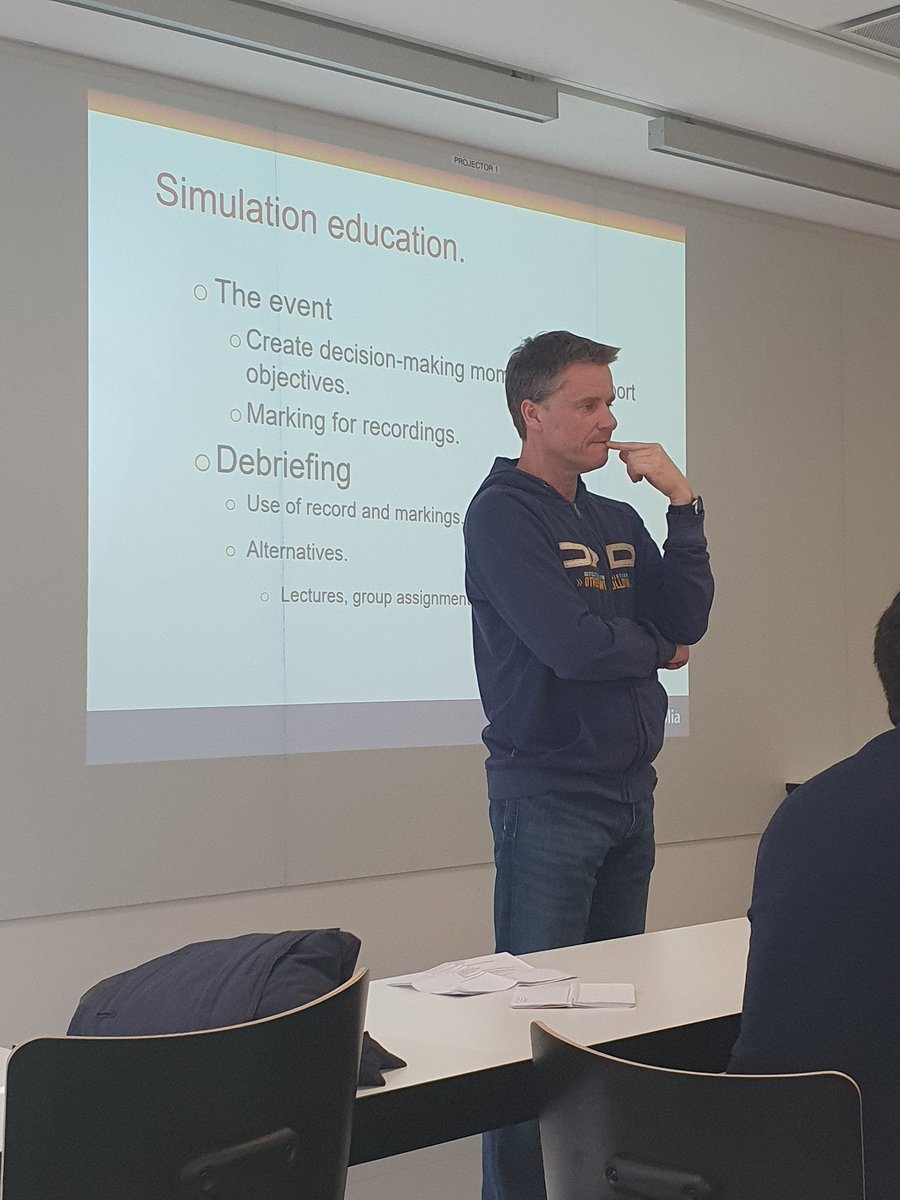 KatrinaBannigan's tweet photo. Ari-Pekka Åker - What a gifted teacher @metropolia Such insight and beautiful anecdotes. Very inspiring to hear such humility and honesty in the service of learning.
#SimulationBasedLearning #InternationalExperience #StaffMobility
@GcuOcc @GCUSHLS @CaledonianNews @GCUInt https://t.co/4OFOoE3rXy