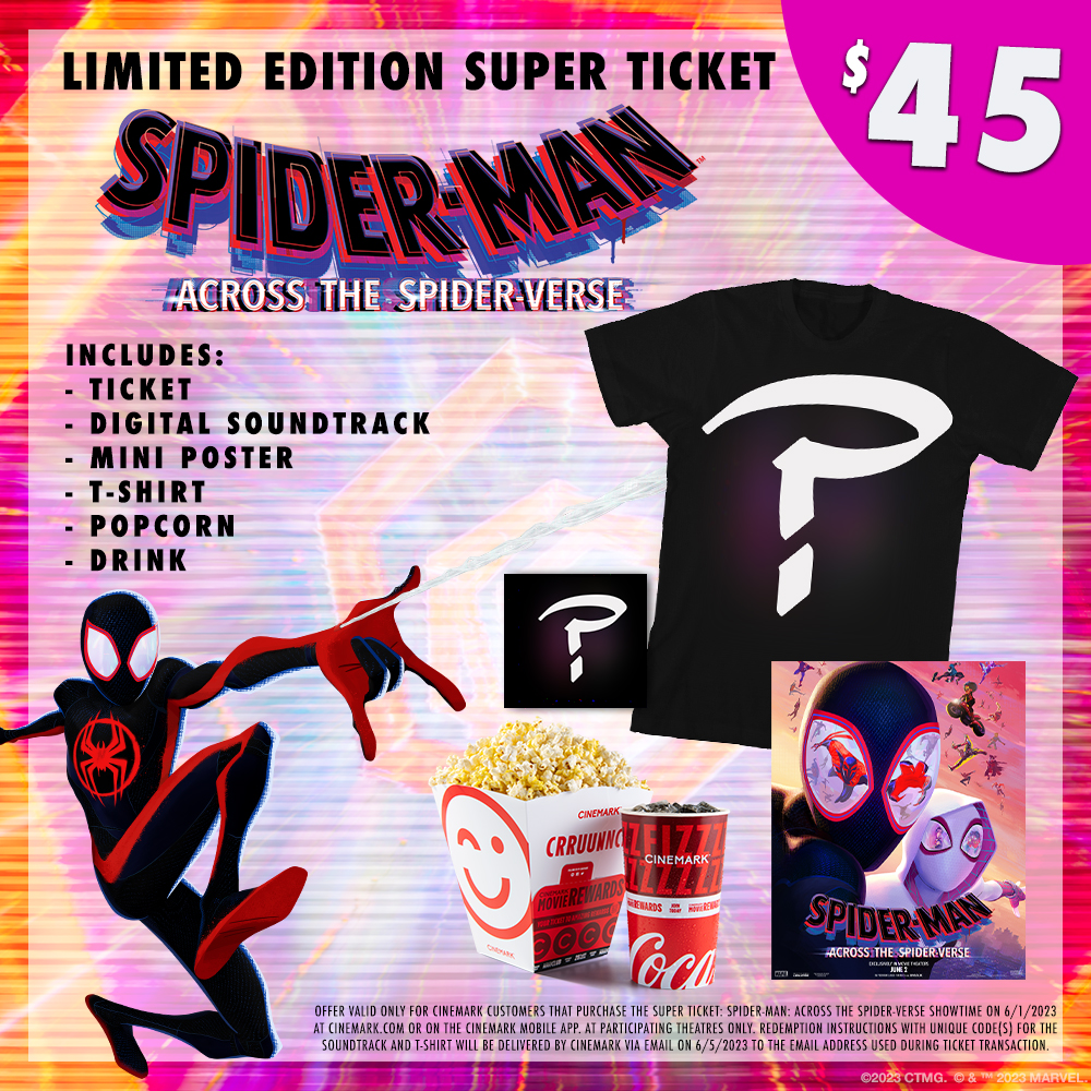 Buy Spider-Man: Across the Spider-Verse Movie Tickets