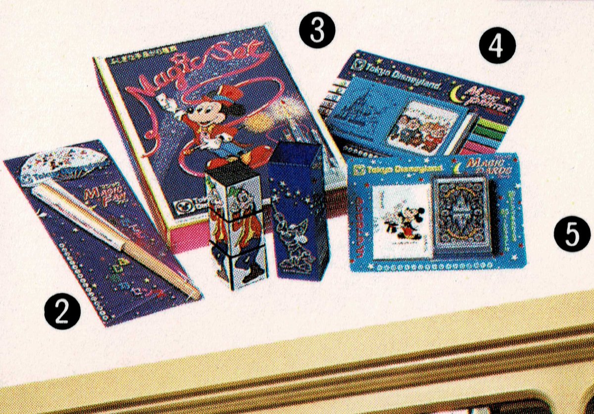 Dan_Android_st's tweet photo. TDL ワールドバザールの手品グッズ専門店「マジックショップ」,
1985年当時のグッズ
1. マジックキューブ
2. ディズニーマジックファン
3. ディズニーマジックセット
4. ディズニーマジックプリンター
5. ディズニーマジックカード
6. パーティー用ジョークマスク
#TDL #TDR_history #Magic_Shop https://t.co/7EXRHmj6jU