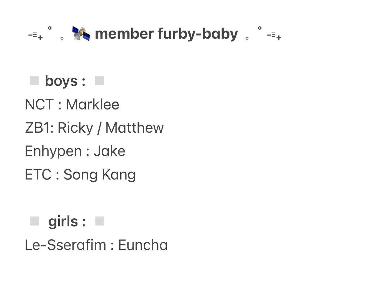 🔔 เฟอร์บี้เบบี้เปิดรับสมาชิกใหม่แบบเส้น🪐✨

เปิดรับไม่จำกัดจำนวน ในวันที่ 13/05/2023 ตั้งแต่เวลา 19.00 น. เป็นต้นไป

▫️เช็คเมจที่มีแล้วตามภาพด้านล่าง
▫️ให้สิทธิ์ทุกคนเท่าเทียมกันและใช้แอคไหนทักมาก็ได้ค้าบ
▫️ใครสนใจสามารถส่งฟอร์มมาในเดมตามวันและเวลาที่กำหนดได้เลยะนะค้าบ