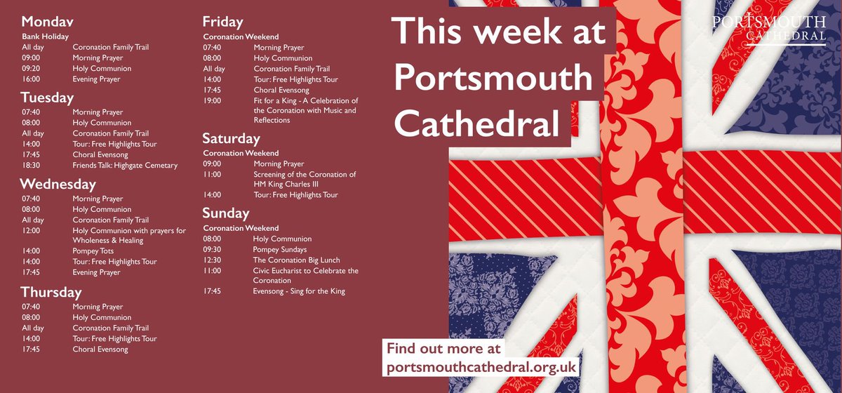 Thank you to all across Portsmouth who made this such a special weekend. From our armed forces in the procession, to Hants Police who kept us safe, to those behind the 100s of parties, and that watched the service (wherever you were in the world), to our faith leaders and more.🇬🇧