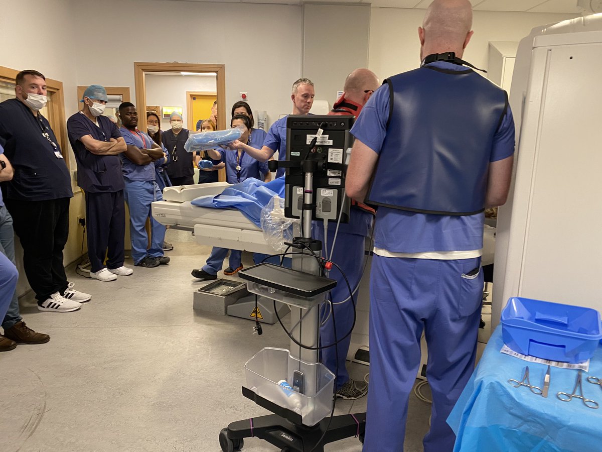 jennyporterSJH's tweet image. Great #insitusimulation session today with Radiology colleagues @stjamesdublin. Managing #cardiactamponade. Excellent communication, utilization of resources, situational awareness across nursing, medical &amp;amp; radiography colleagues
@SJ_ACC @SweeneyTess @AineCafferkey