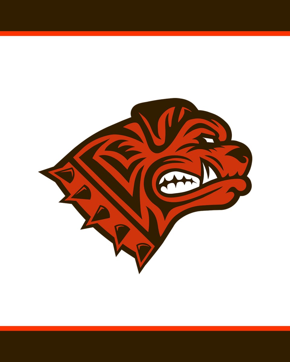Browns's tweet photo. We're nearing the final stage! Every 30 minutes throughout the morning we'll be revealing our 5️⃣ finalists for the last round of voting to become the official logo of the #DawgPound.

First up, you all decided the most popular fan submitted design was Emily Morgan's! 🐾 https://t.co/Uk8KZvGx9b
