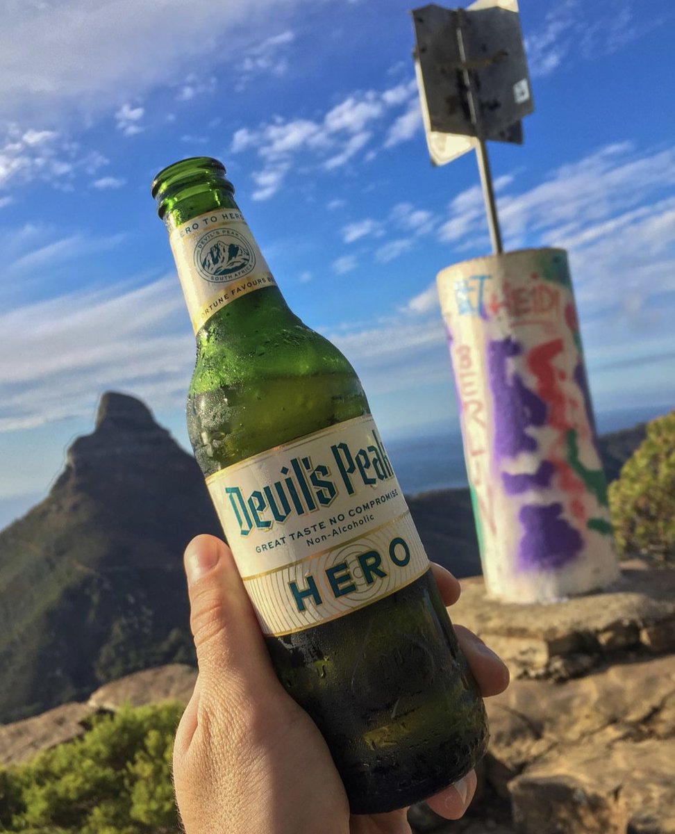 Cheers to taking your beer on adventures 🍻

pic: Chace

#NonAlcBeer #DevilsPeakHero #DevilsPeakBeer