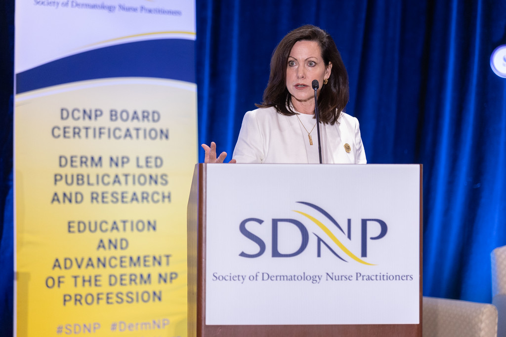 April N. Kapu, DNP, APRN, ACNP-BC, FAANP, FCCM, FAAN,  current President of the American Academy of Nurse Practitioners, was the SDNP Keynote speaker at the annual meeting. Thank you for your leadership for all Nurse Practitioners. SDNP was honored to have you.  #AprilKapu #SDNP