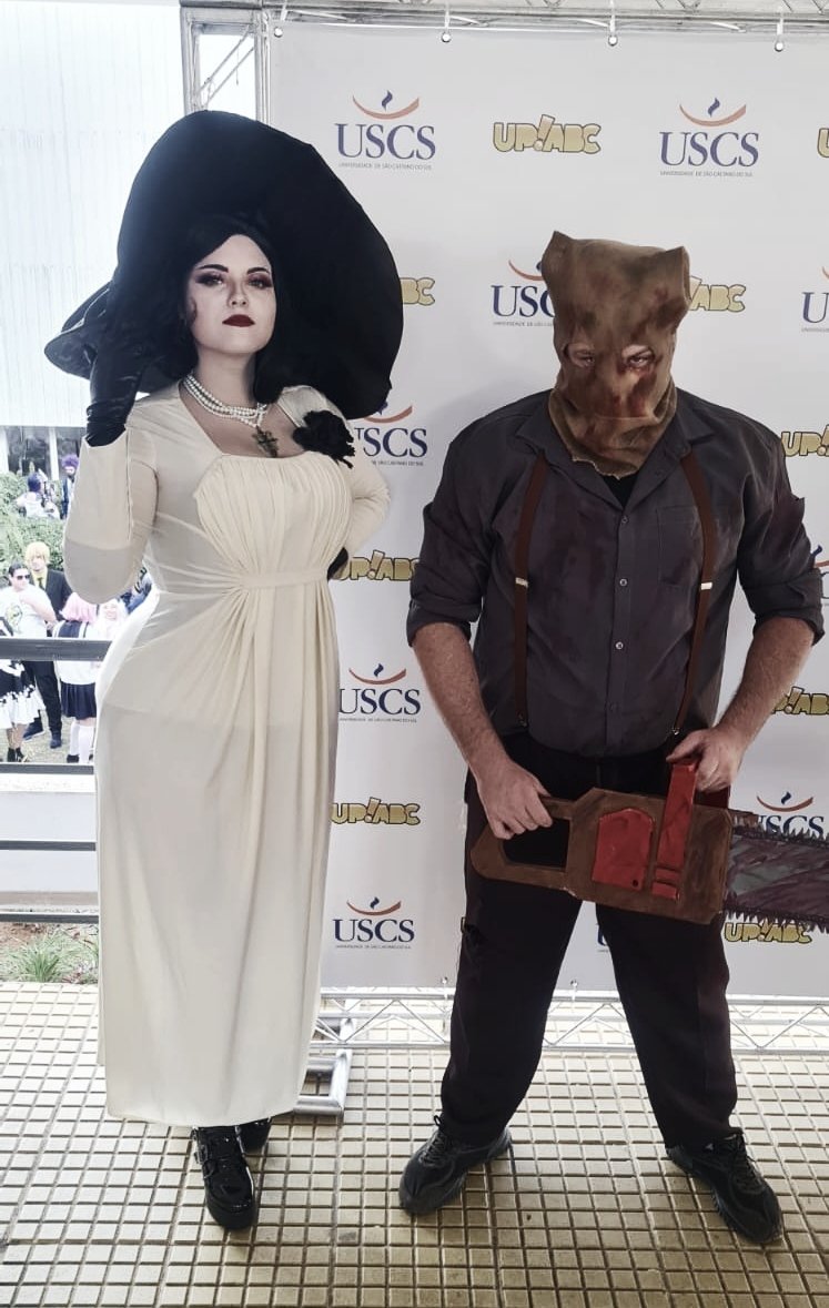 Well_gc's tweet photo. UP ABC 23 ilha do tesouro 
@upabcfest @uscsoficial 

#cosplay #cosplayers #cosplaymaker #cosplaying #cosplayphoto #cosplayfitness #cosplaybr #cosmaker  #cosplaybrasil #geraçãocosplay #residentevil4 #upabc #upabc2023 #residentevil #re4 #capcom #jogos #playstation5 #playstation https://t.co/oZHHB7WRbE