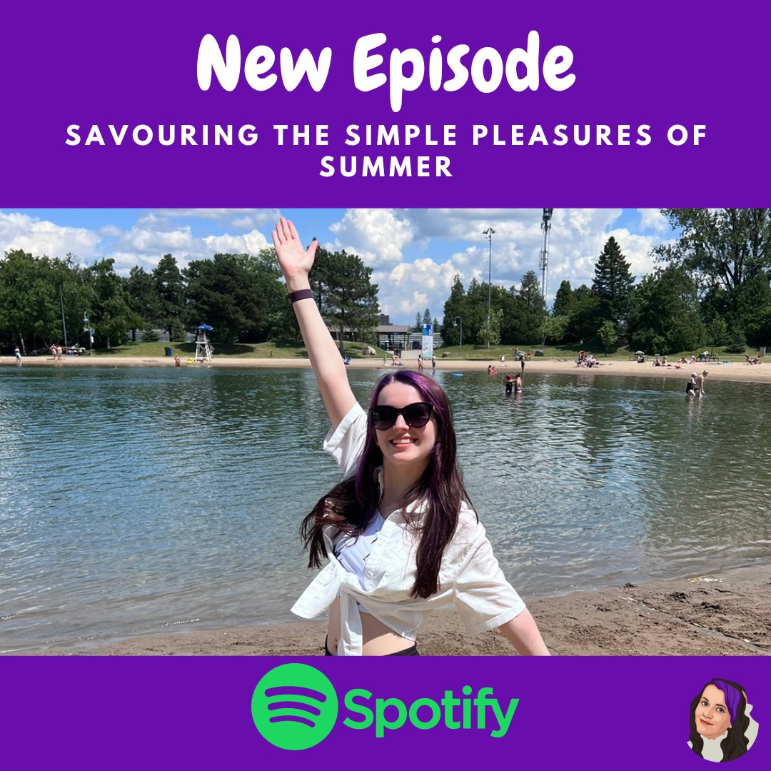 WafflesIm's tweet photo. Get ready to spice up your summer by savouring the simple pleasures of the season! ☀️

🍉 Join me as I explore 5 fantastic ideas for slowing down, enjoying nature, and making memories with loved ones.

What are you waiting for? Listen now: https://t.co/pWx2PsO0Ij https://t.co/sMtFBpyhp8