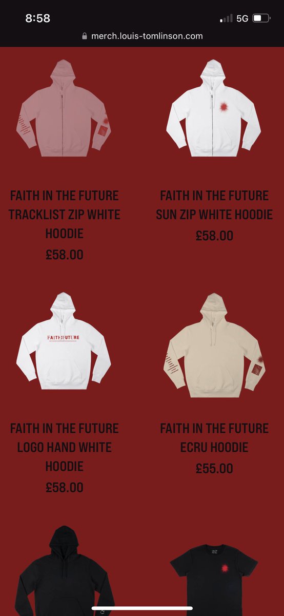 LOUIS TOMLINSON MERCH GIVEAWAY
-
-
-
-
-
I’m giving away YOUR PICK of a piece of merch off of louis’ website. you can pick anything you want.
the giveaway will end MAY 19th!!
rules
-retweet
-comment a picture of you streaming “written all over your face”
giveaway is international