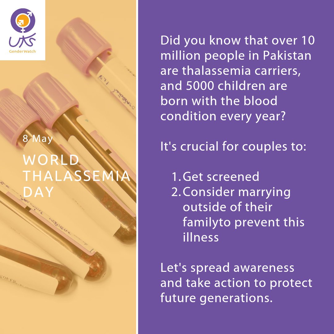 CenterUks's tweet photo. #WorldThalassemiaDay #ThalassemiaAwareness #bloodscreening
@NIH_Pakistan @UNFPA https://t.co/v7GiShy9bn