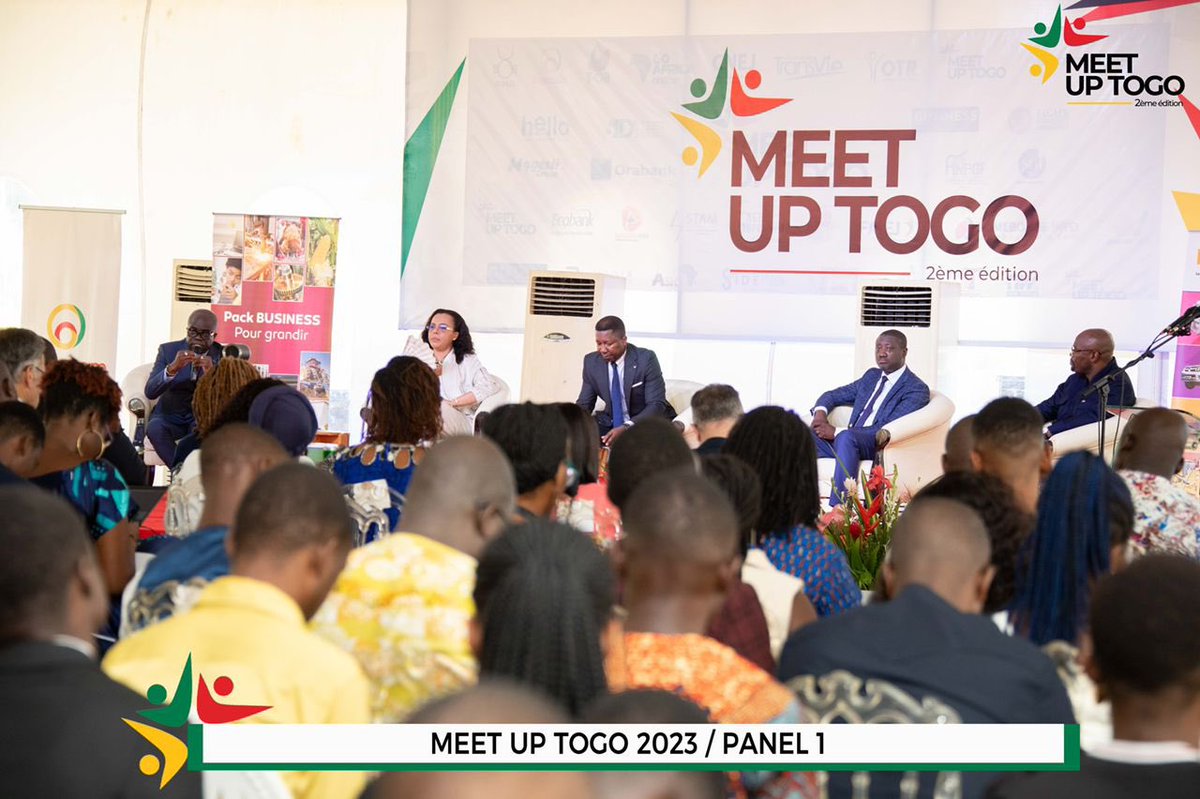Très heureuse d'avoir pu constater l'engouement des jeunes participants lors de la 2 ème édition du <a href="/MeetUpTogo/">Meet Up Togo</a> .
Je félicite les organisateurs et les intervenants pour les moments de qualité et les messages partagés avec nos jeunes.