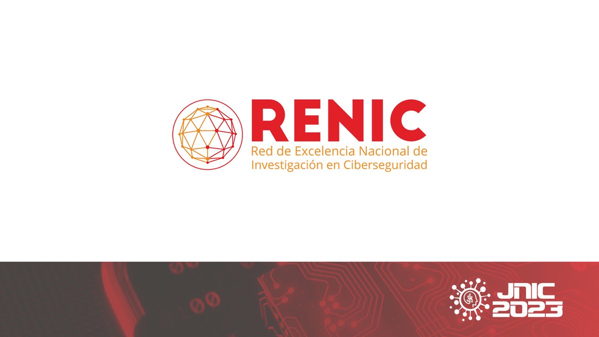jnic_conf's tweet photo. Hoy os presentamos otra de las entidades que hacen posible las #JNIC2023. ¡Gracias #RENIC! 
Hará entrega de los V Premios de Investigación en #Ciberseguridad en el marco de las @jnic_conf 
📍21-23/06, Vigo 
✍️Inscripción: https://t.co/r7WRhd70oz
@INCIBE @Gradiant @atlanTTic_uvigo https://t.co/p8OohjRsRR