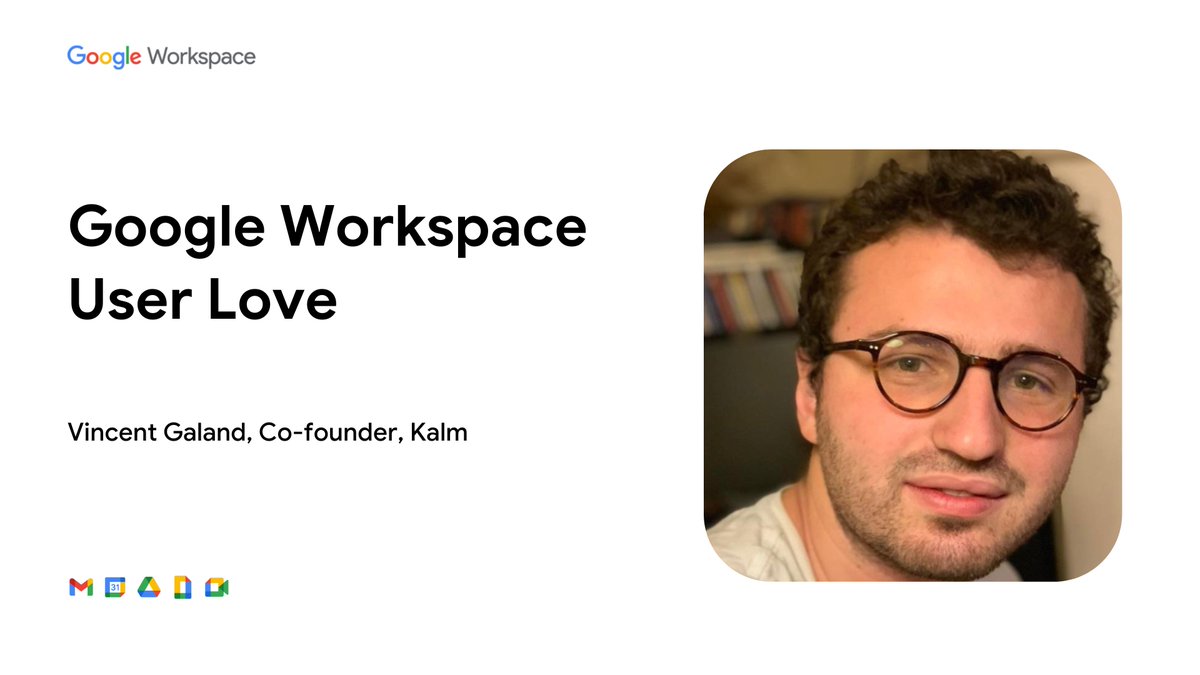 Google Workspace on Twitter "🚨 New video alert! Vincent Galand, Co