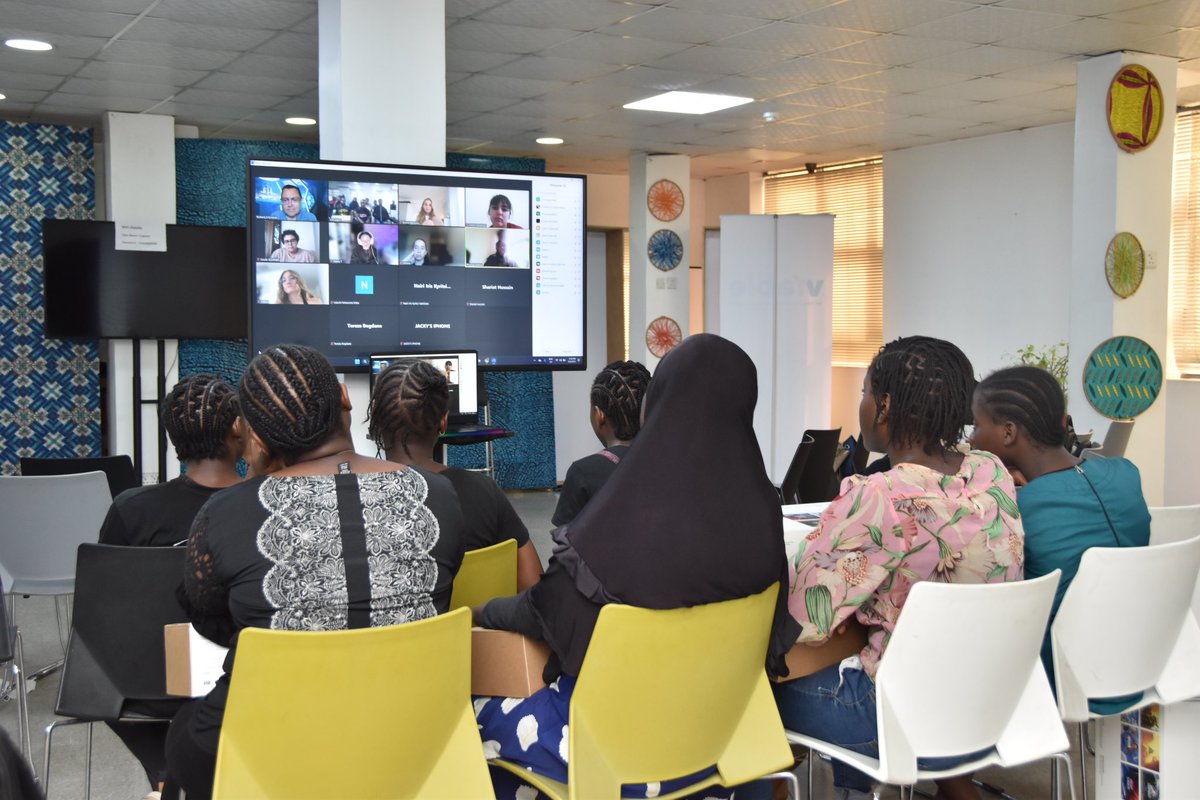 Imisi3d's tweet photo. “My #Metaverse Design” #Bootcamp Girls - #Lagos NG cohort 🎊🎉
Orientation ✅
Personal VR headset ✅
Introduction to the #Europe cohort ✅
We’re super elated for this program and what it means for the participants.
@innoVationGirls
HNWeek!
#girlpower #xr #creationlab #free https://t.co/hHkXfvFoE6