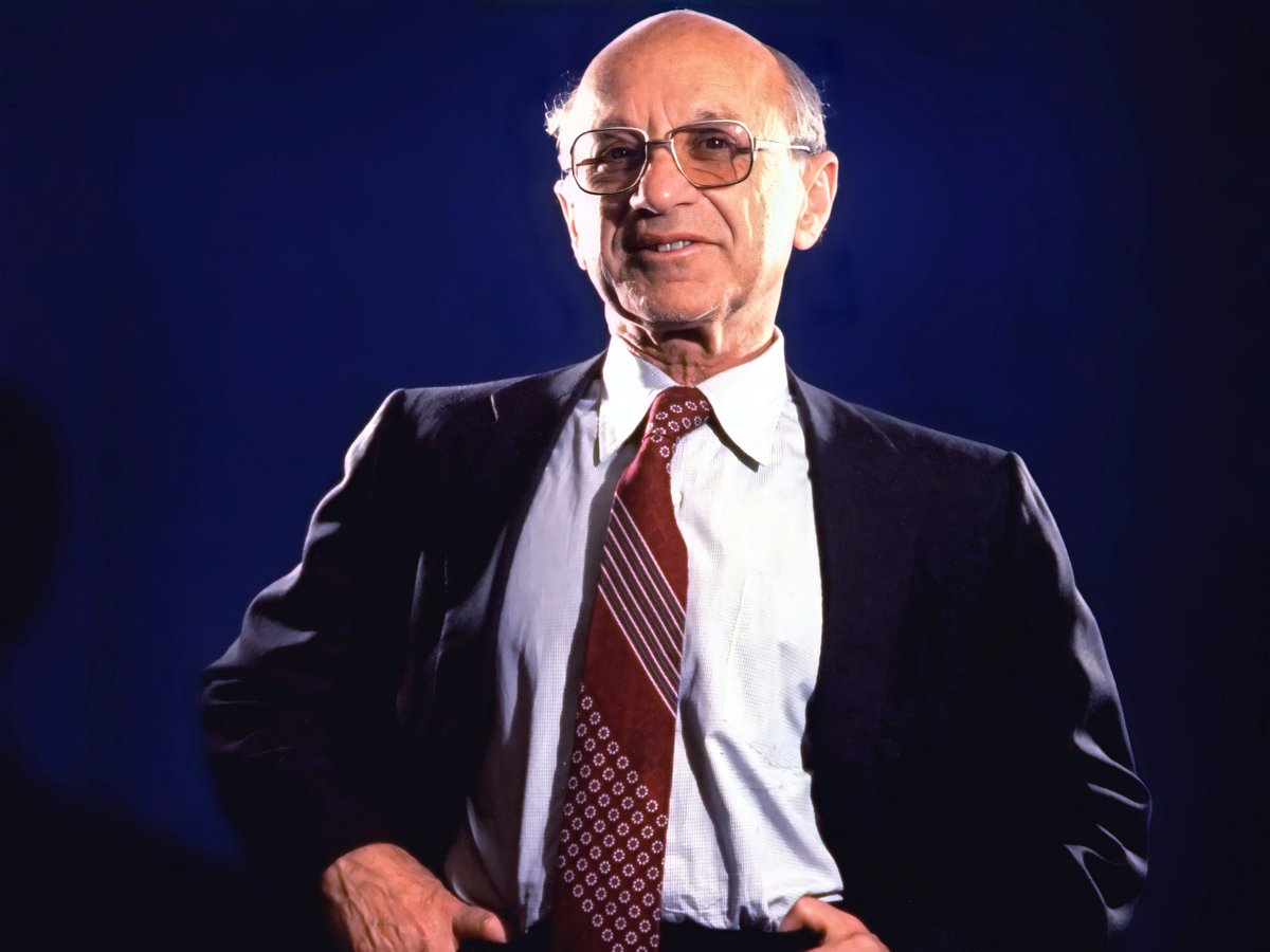 steve_hanke's tweet photo. "Inflation is like alcoholism. In both cases, when you start drinking or when you start printing too much money, the good effects come first, the bad effects only come later." - Milton Friedman https://t.co/JJ39TfPUog