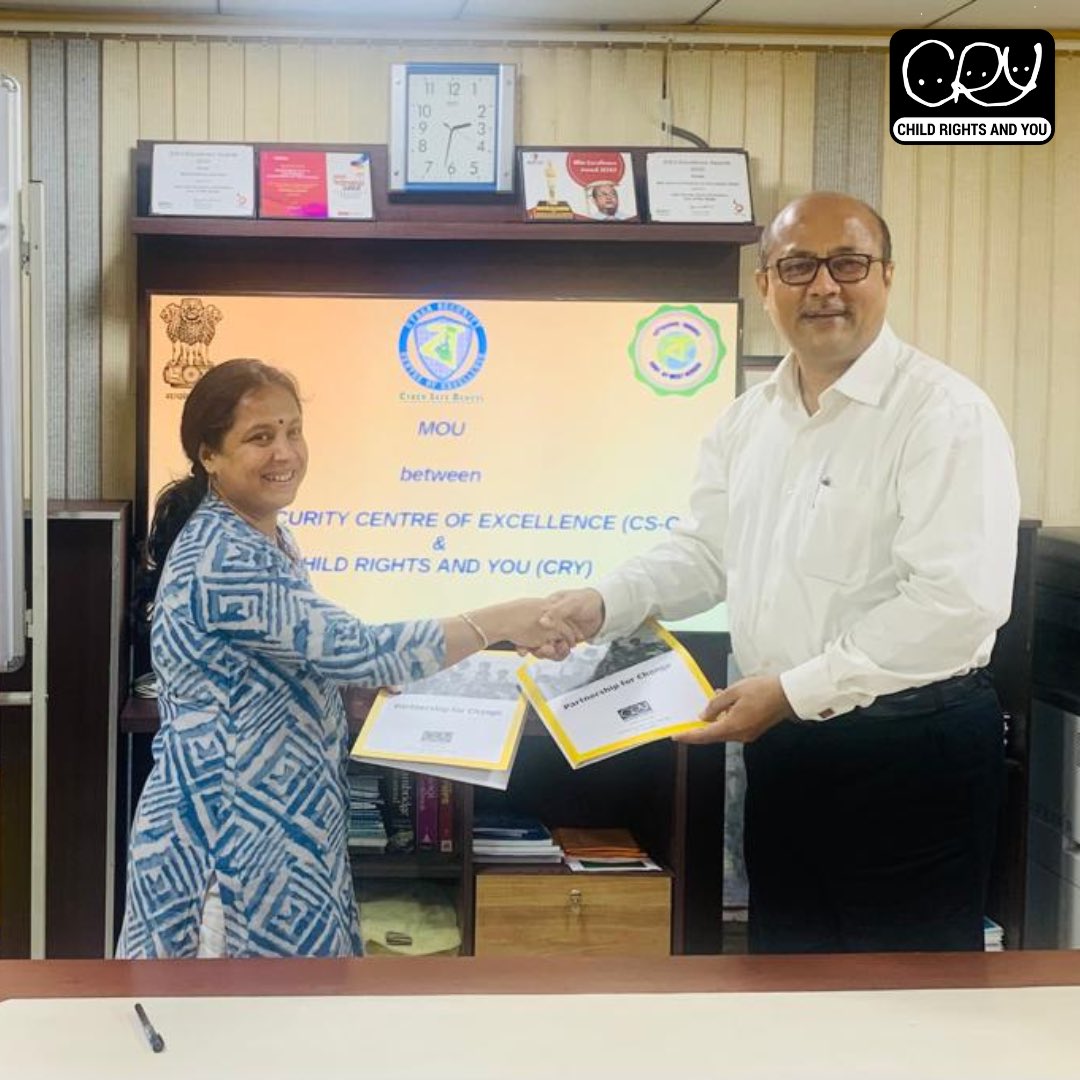 CRYINDIA's tweet photo. On #WorldPasswordDay, we did something amazing. We partnered with Cyber Security Centre of Excellence, West Bengal (CS-CoE) to raise awareness of the importance of cyber security, especially for children and youth.
🏷️ #CRYIndia #ChildRightsAndYou #ForOurChildren #PasswordPledge https://t.co/tSHubobcb4
