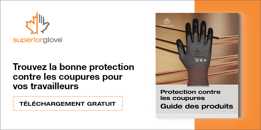 FastenalCanada's tweet image. Vous recherchez une protection contre les risques de coupure des mains et des bras? Consultez le Guide des produits de protection contre les coupures de #SuperiorGlove! ow.ly/kQKF50NXWu3