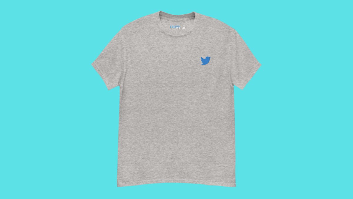 FIRST RELEASE - Simple Embordered Twitter Tee - Get in now for $25!!!

chirpwear.com