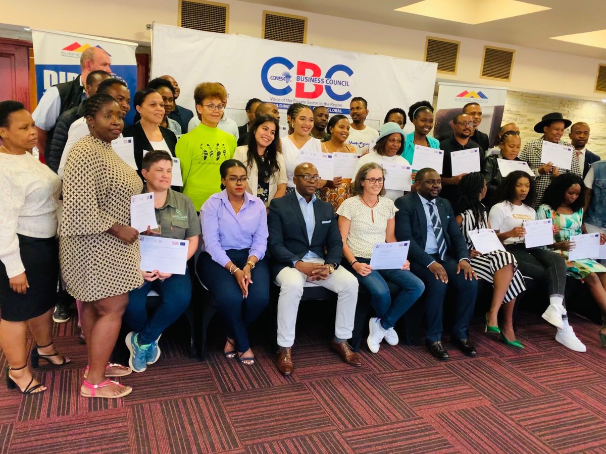 COMESABusiness's tweet image. We'd a most successful training workshop with the 🇸🇿Eswatini business community, on utilisation of ato.africa. The dashboard aims to empower #exportready businesses across #Africa to leverage competitive #trade opportunities emerging from the #AfCFTA. Next up ZW🇿🇼!