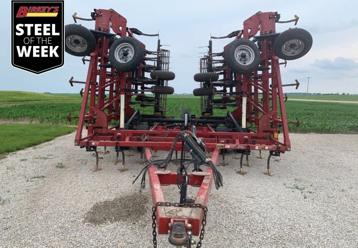 Birkeys's tweet photo. Birkey's 'Steel of the Week' is a 2008 @case_IH TM200 for only...
This 'Steel of the Week' includes a $1,500 parts card. Click this link to find out about specs and pricing: https://t.co/9dmOUMruf1
#tigermate #birkeys #fieldcultivator #tm200 #tigermate200 #tillage https://t.co/YtAkQZgYkm