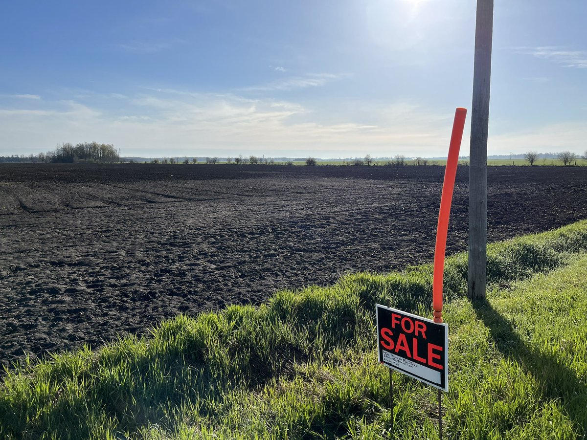 MaizeingPete's tweet photo. Line 42 Ellice, Perth County. Very good vacant farmland for sale by tender closing May 25 https://t.co/lElKqGCgtu