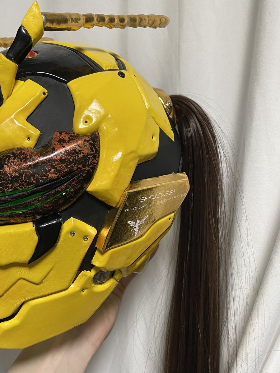ハチオーグのマスク完成しました！ シン・仮面ライダー全国公開から52