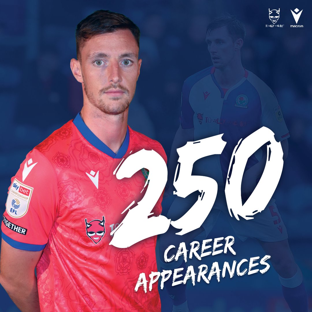 2⃣5⃣0⃣ @DomHyam_95 makes his 250th career appearance! 👏 #MILvROV | #Rovers 🔵⚪