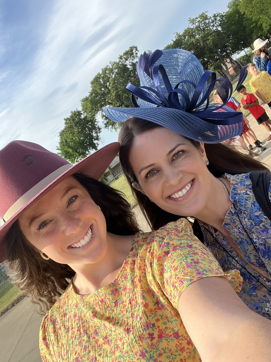 Happy Derby Day!! @mshaw_shaw and I are representing the MVP’s!! #GESshineon