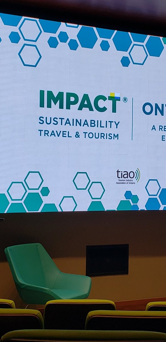Excited to join the @TIAOtweets #Impact Sustainability Travel &amp; Tourism conference.
