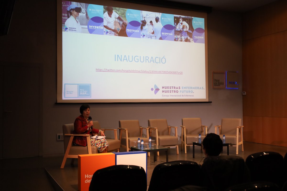 hospitaldelmar's tweet photo. Obrim debat sobre la professió #infermera

Jornada del #DiaInternacionalInfermera a l'@hospitaldelmar

#LesNostresInfermeresElNostreFutur #DIE23

https://t.co/81q0uAL1tq @Pgarcimartin @Ebevidencia https://t.co/uDkQ7TB7NI