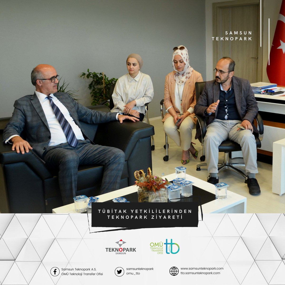 samsunteknopark's tweet photo. TÜBİTAK Yetkililerinden Samsun Teknopark Ziyareti!
TÜBİTAK Yetkililerine bu nazik ziyaret için teşekkürlerimizi sunarız.
#tübitak #omütto #samsunteknopark #samsun #omü #teydeb #ardeb #proje #projeeğitimleri #eğitim https://t.co/LURofiWEAD