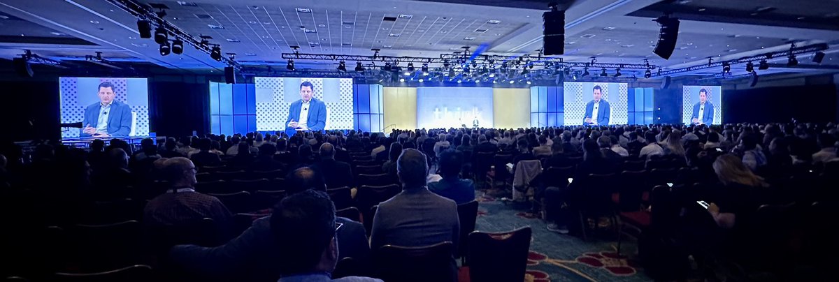 dlarose68's tweet photo. 1. Generative AI with foundation models, 2. Product led growth to drive new clients as we make the market for our Partners. 3. Everything via SaaS. Are the keys messages from Dr. Kareem Yusuf on stage at Partner Plus Day #think2023 @IBMPartners https://t.co/VsjeUNRxtu